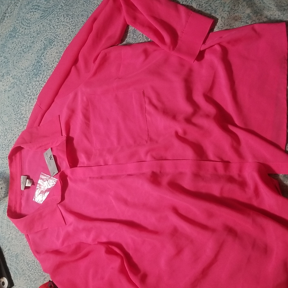 Hot Pink Blouse